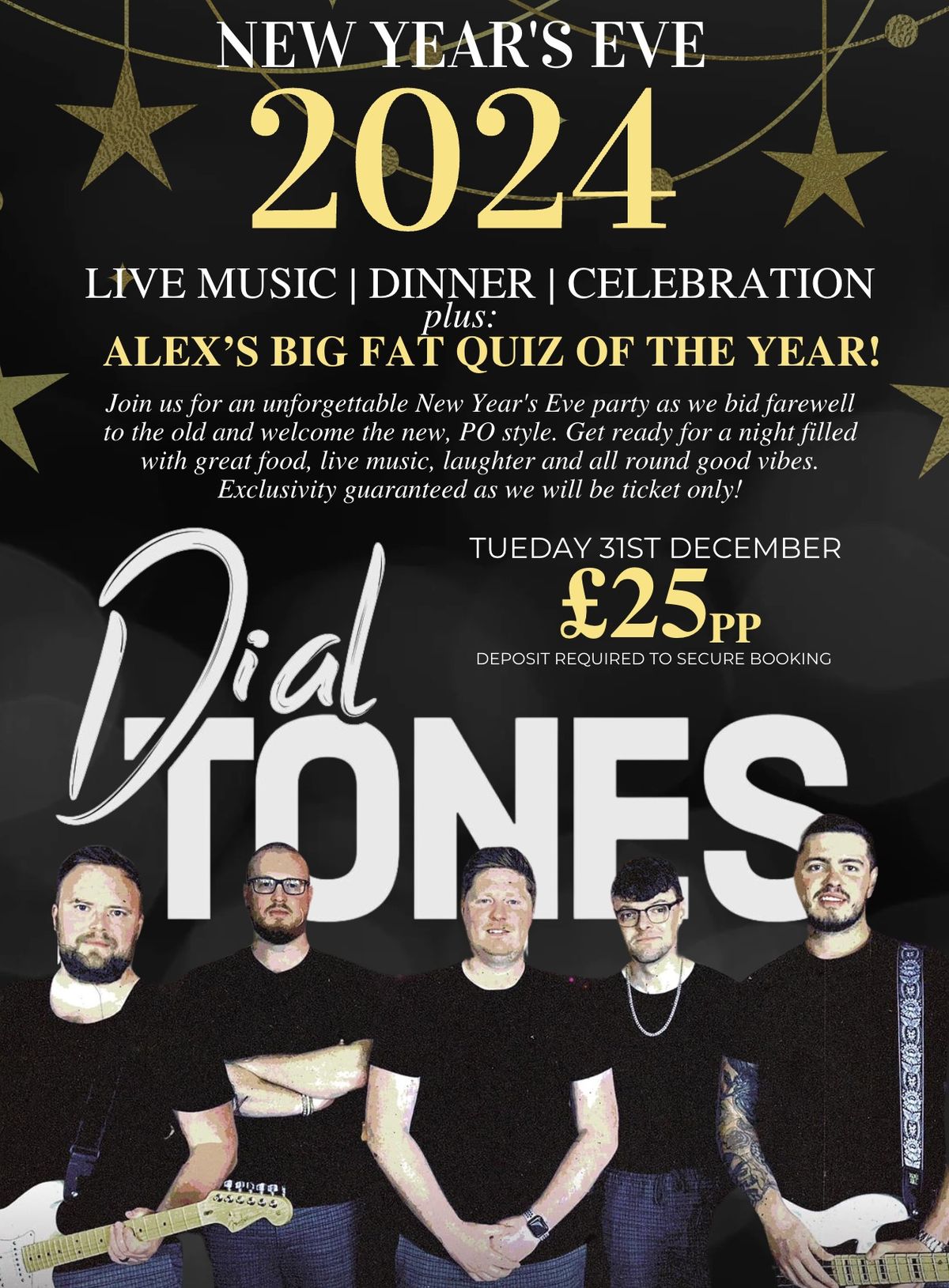 New Years Eve @ The Old Post Office ft Dial Tones