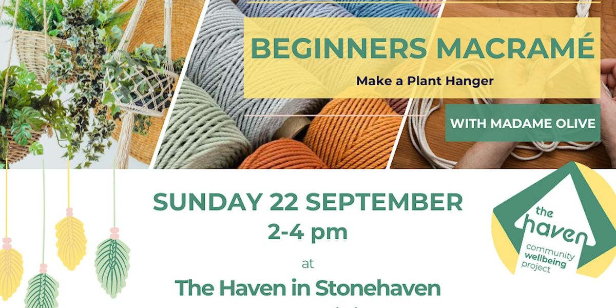 Beginners Macrame: Make a Plant Hanger