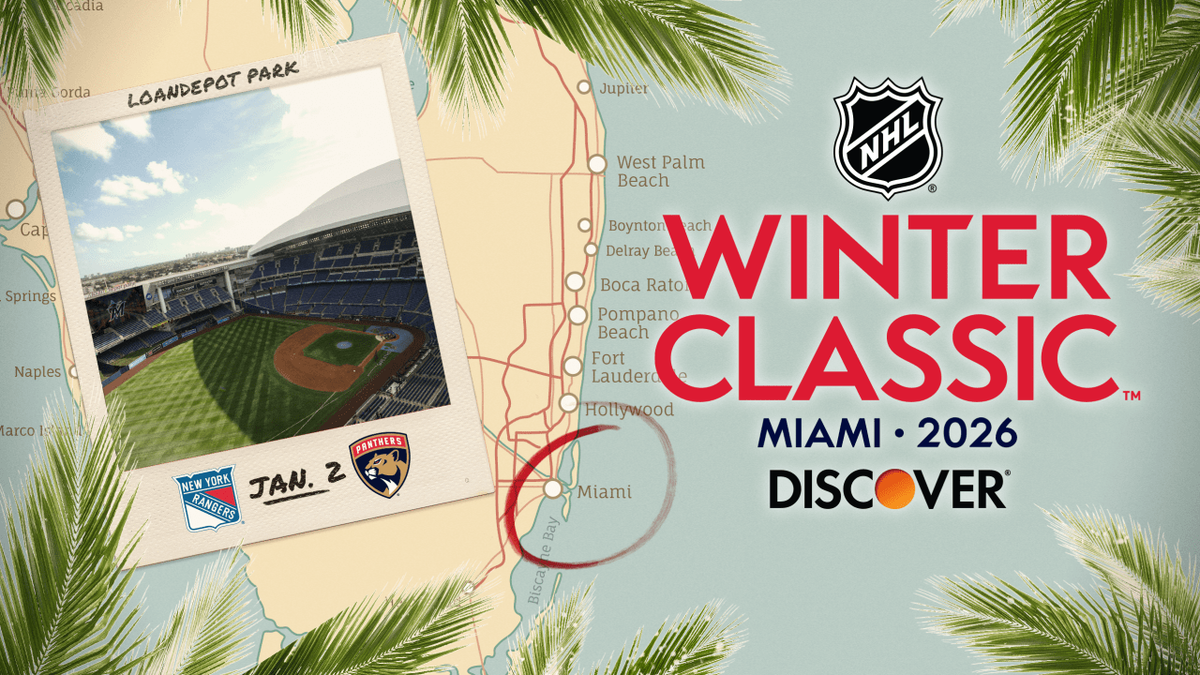NHL Winter Classic - New York Rangers at Florida Panthers at loanDepot Park