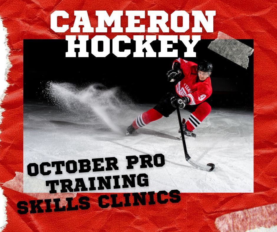 OCTOBER PRO HOCKEY TRAINING SKILLS CLINIC #1