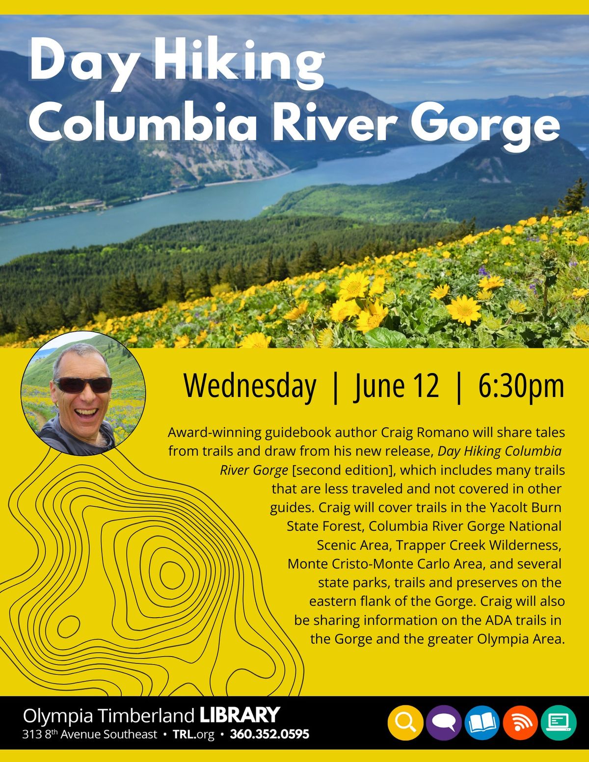 Day Hiking Columbia River Gorge (including ADA trails in the Gorge and Olympia area)
