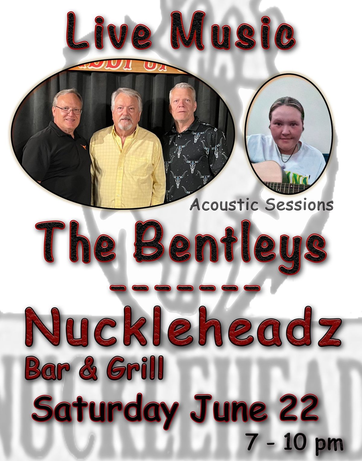 LIVE MUSIC featuring THE BENTLEYS!