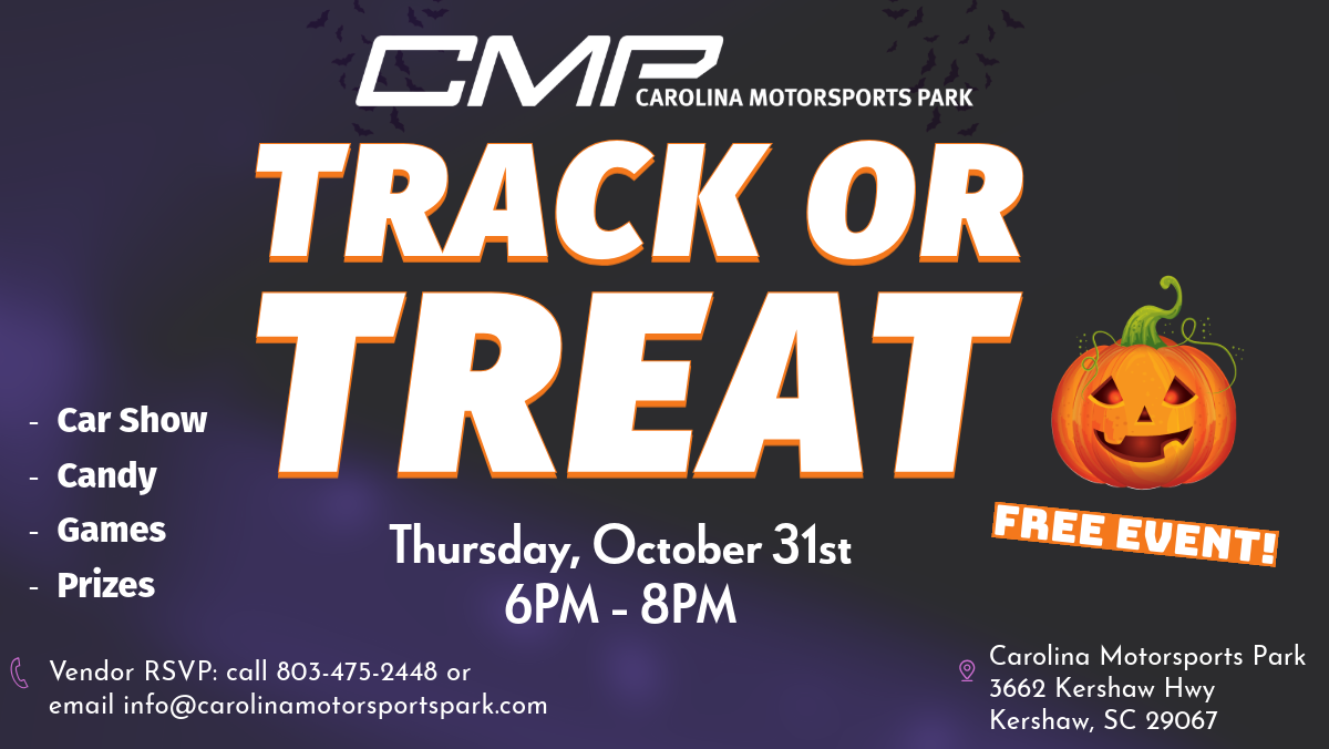 Trick or Treat at the Track