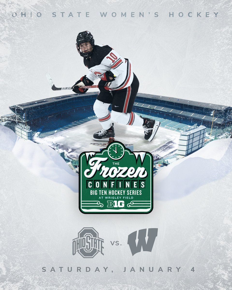 The Frozen Confines: Ohio St vs Wisconsin (W), Wisconsin vs Michigan St (M)