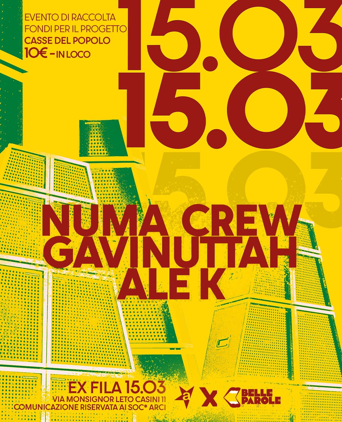 NUMA CREW w\/ GAVINUTTAH & ALE K LIVE @EXFILA