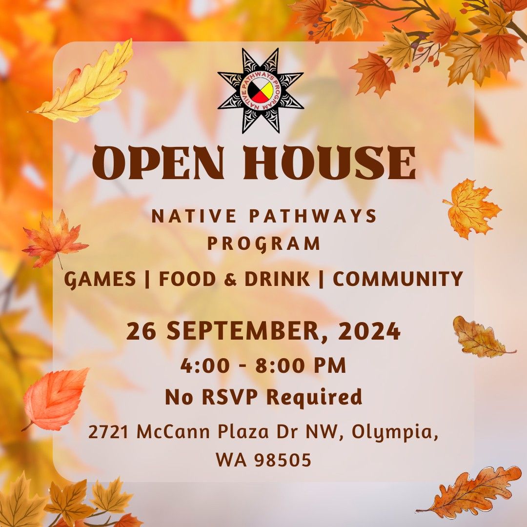 Native Pathways Program (NPP) Back to School Open House