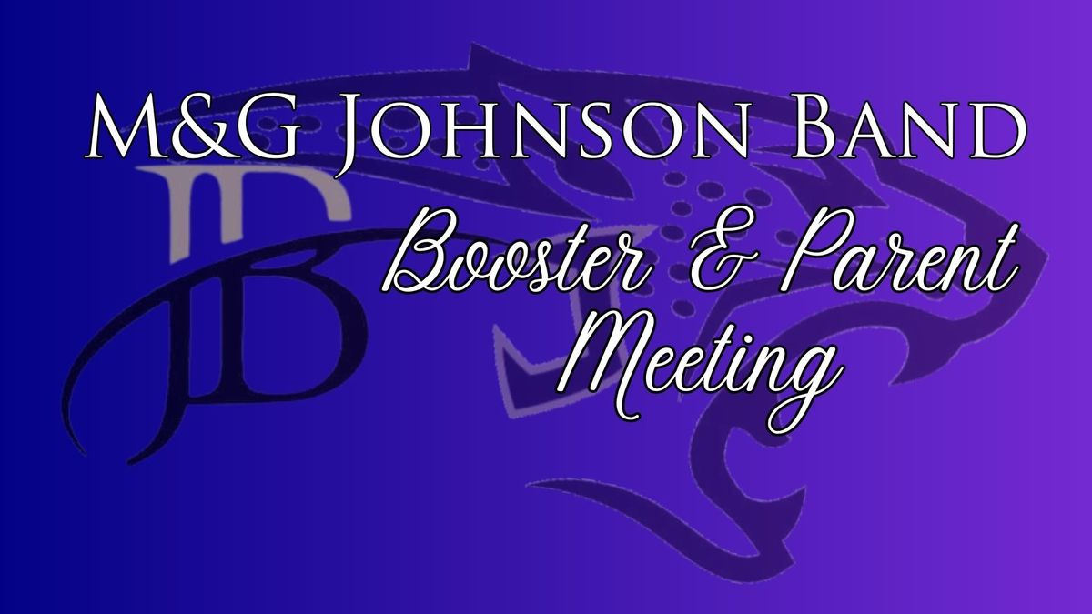 Jaguar Band Booster & Parent Meeting