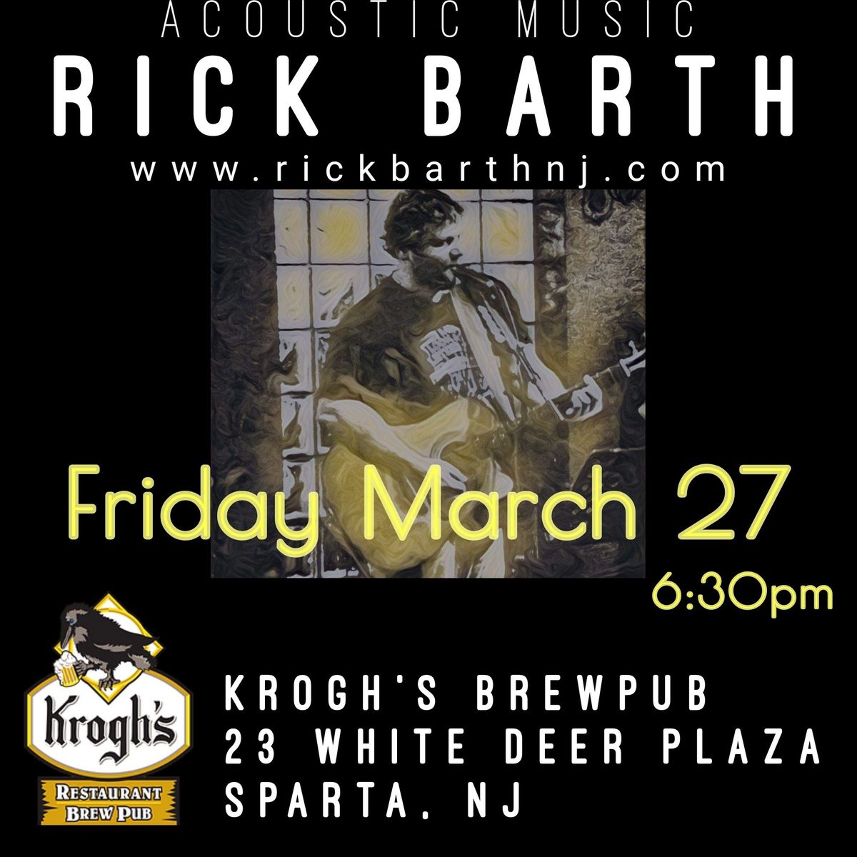 Rick Barth at Krogh's Brewpub