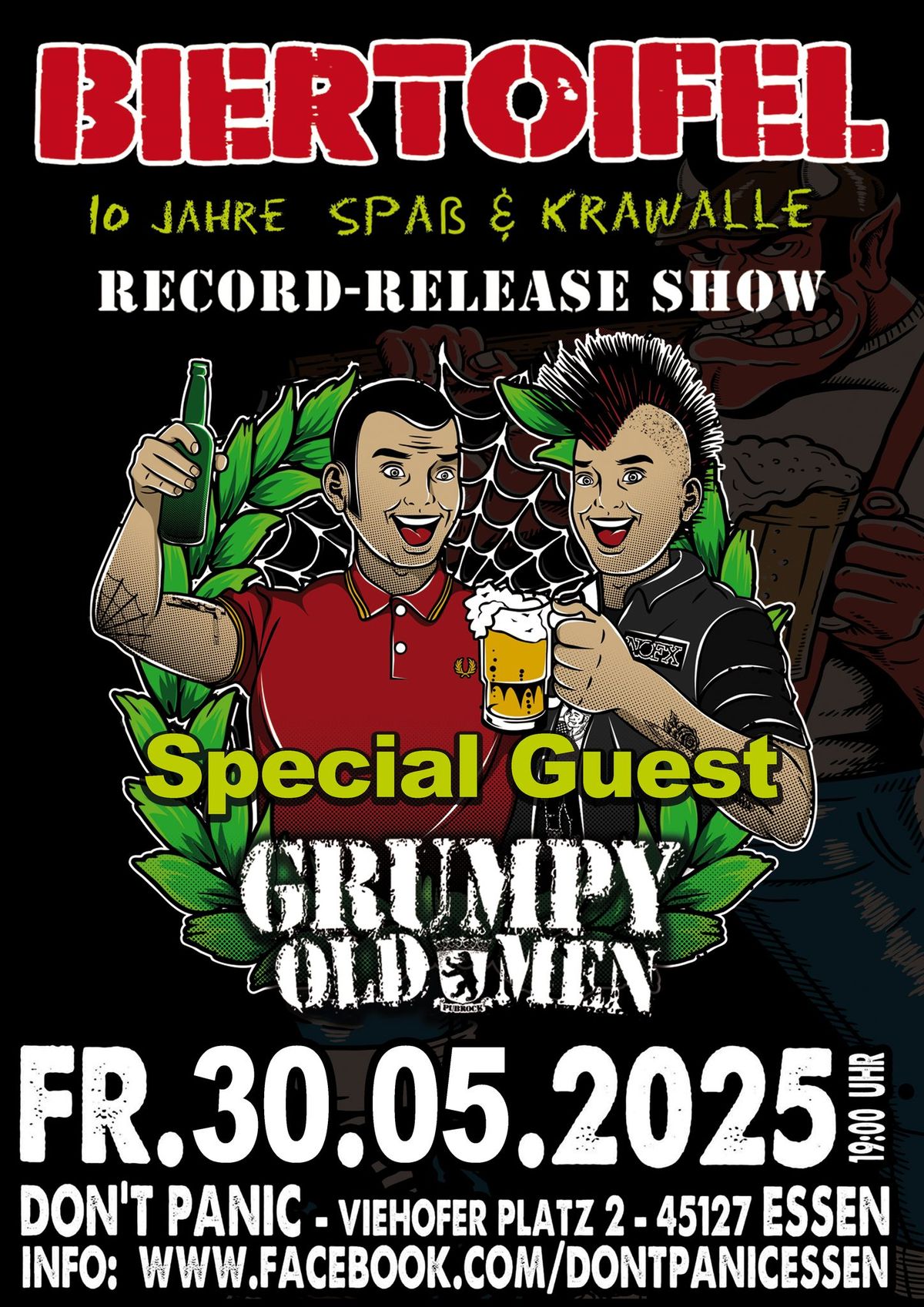 Biertoifel (Record Release Show) + Grumpy Old Men