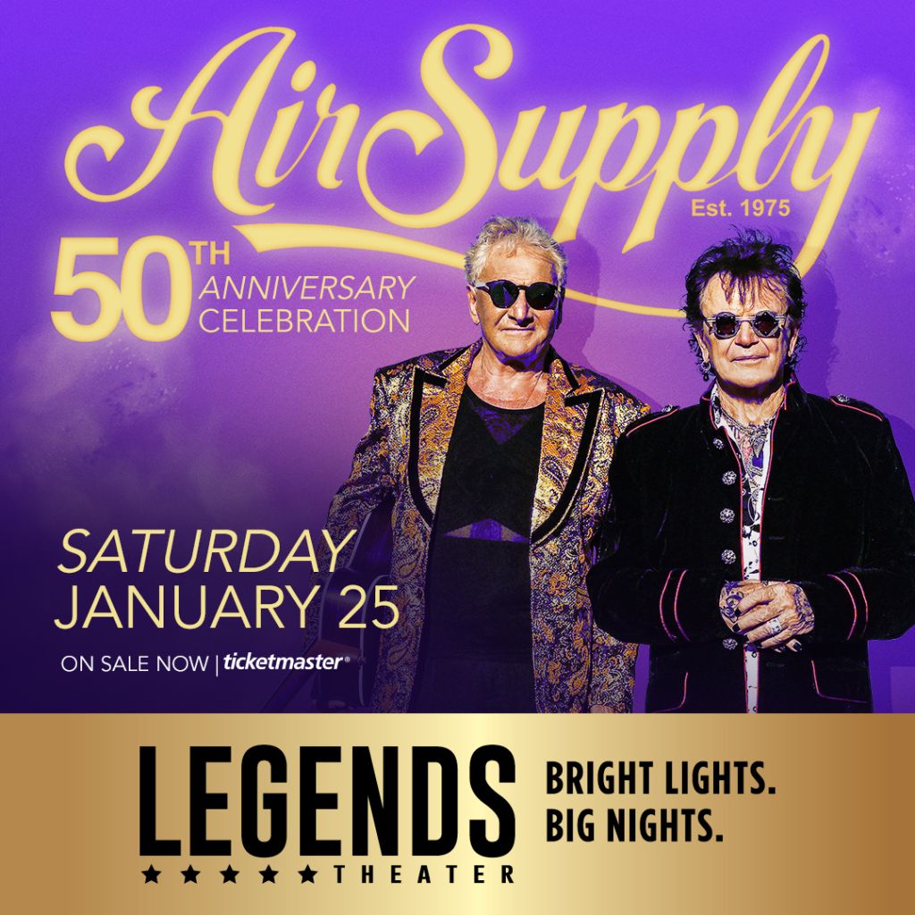 Air Supply at Route 66 Casino