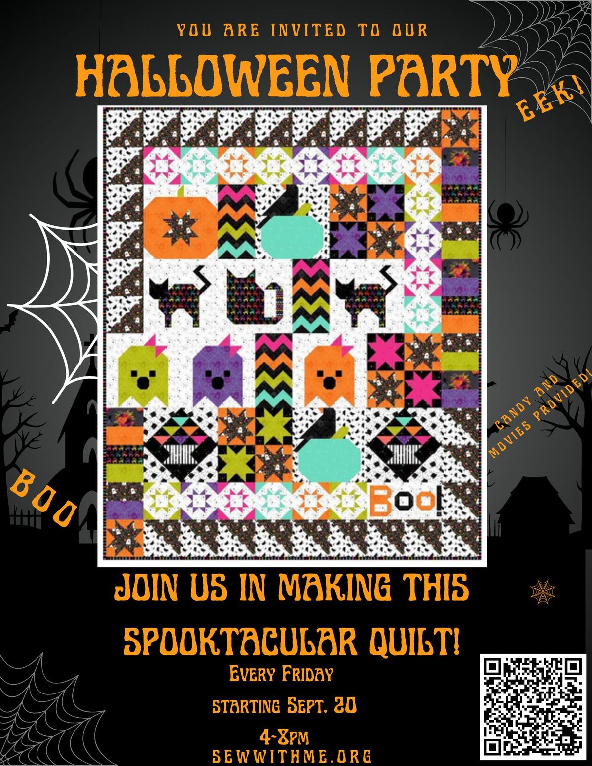 Bootiful Spooky Sampler Sew Together