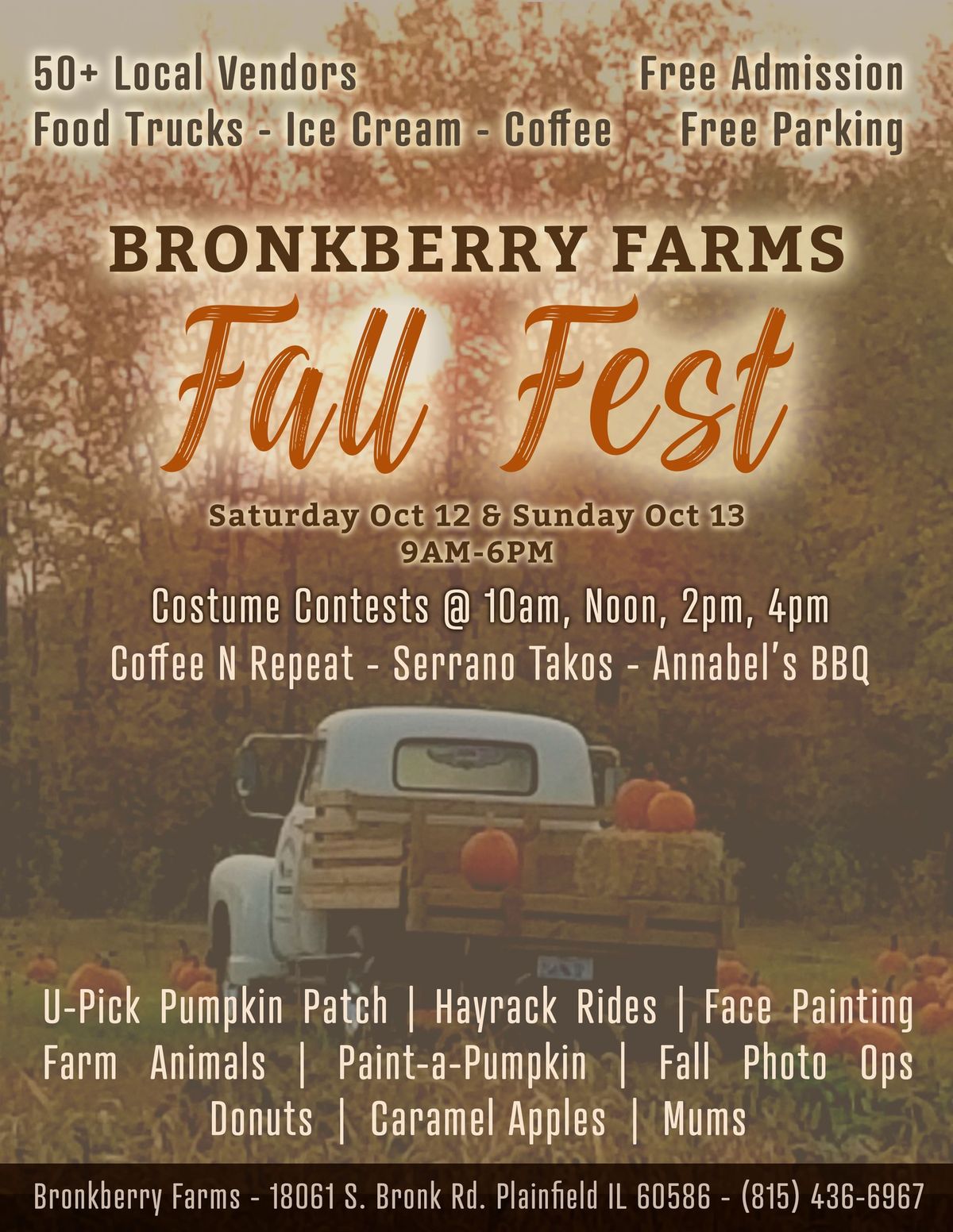 Annual Fall Fest - 2 Day Event