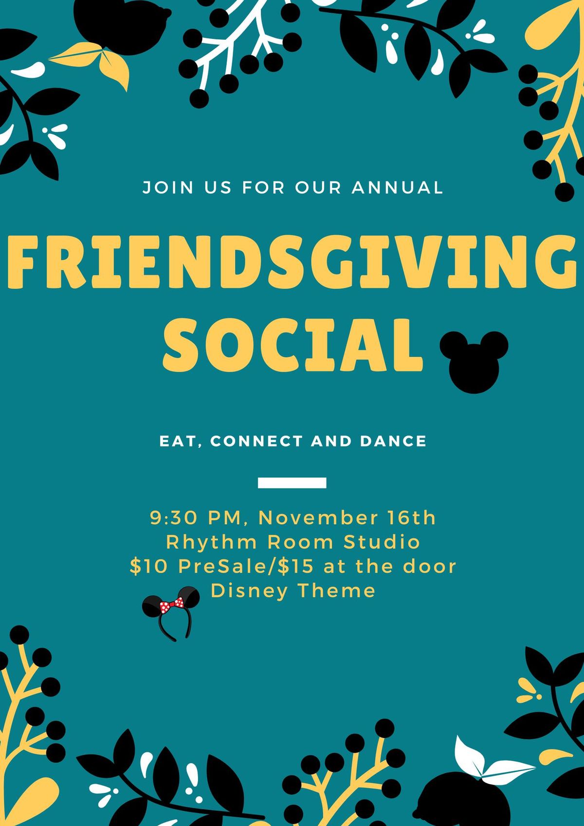 Friendsgiving Social - Disney