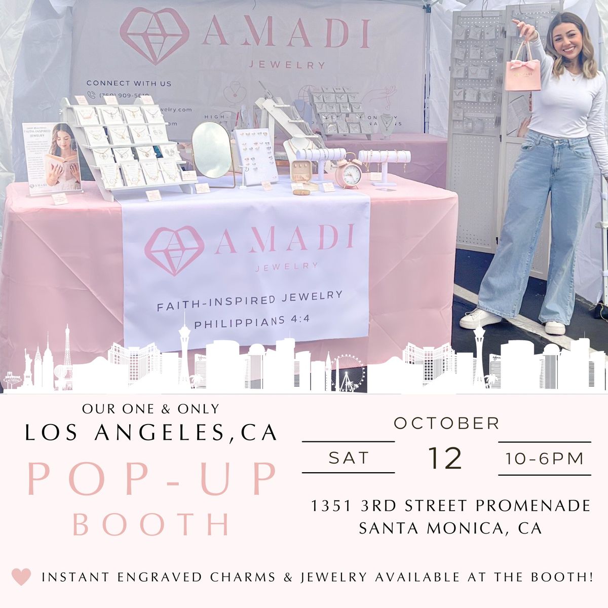 Christian Jewelry Pop-Up at Santa Monica!