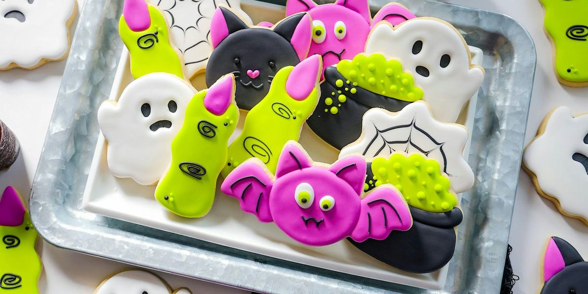 Beginners 'Halloween' Cookie Decorating Class 11am-1pm