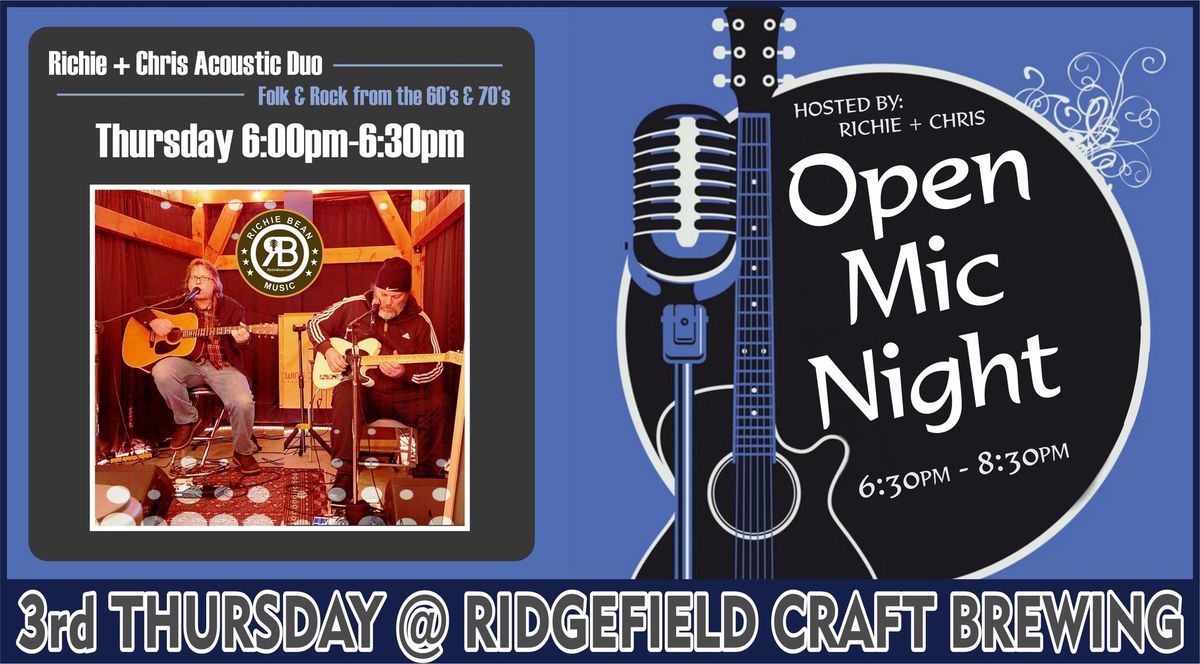 10-17-24 RICHIE+CHRIS \/ OPEN MIC THIRD THURSDAY @ RCB