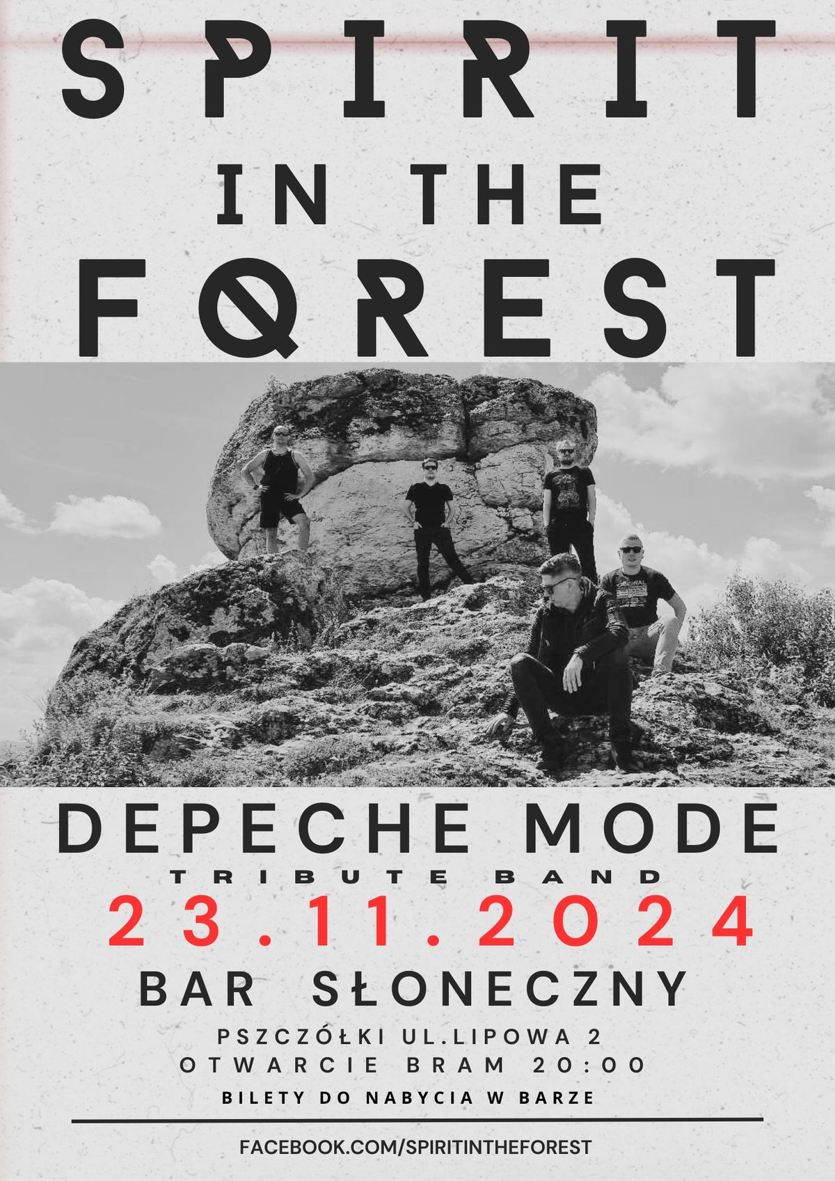 SPIRIT IN THE FOREST - DEPECHE MODE TRIBUTE - PSZCZ\u00d3\u0141KI - 23.11.2024 