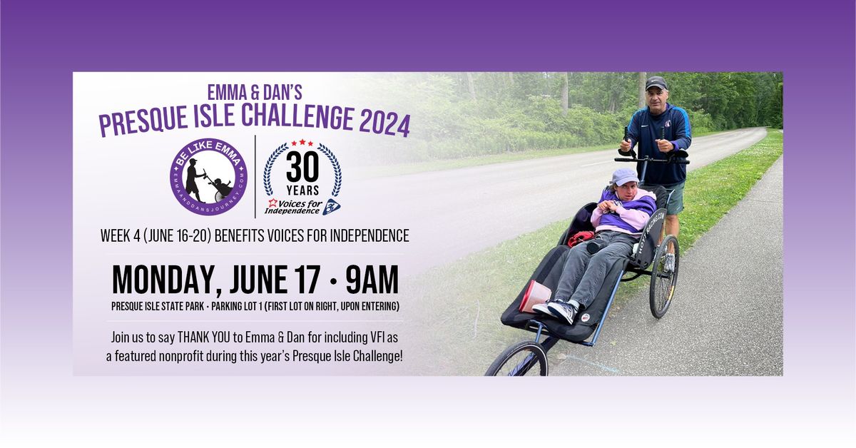 Emma & Dan's Presque Isle Challenge 2024 (VFI Send-Off)