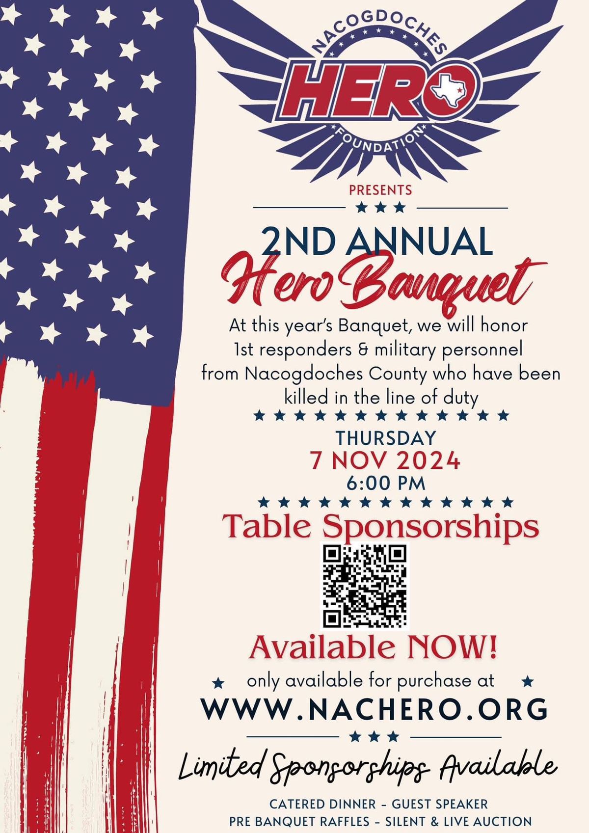 2nd Annual Hero Banquet