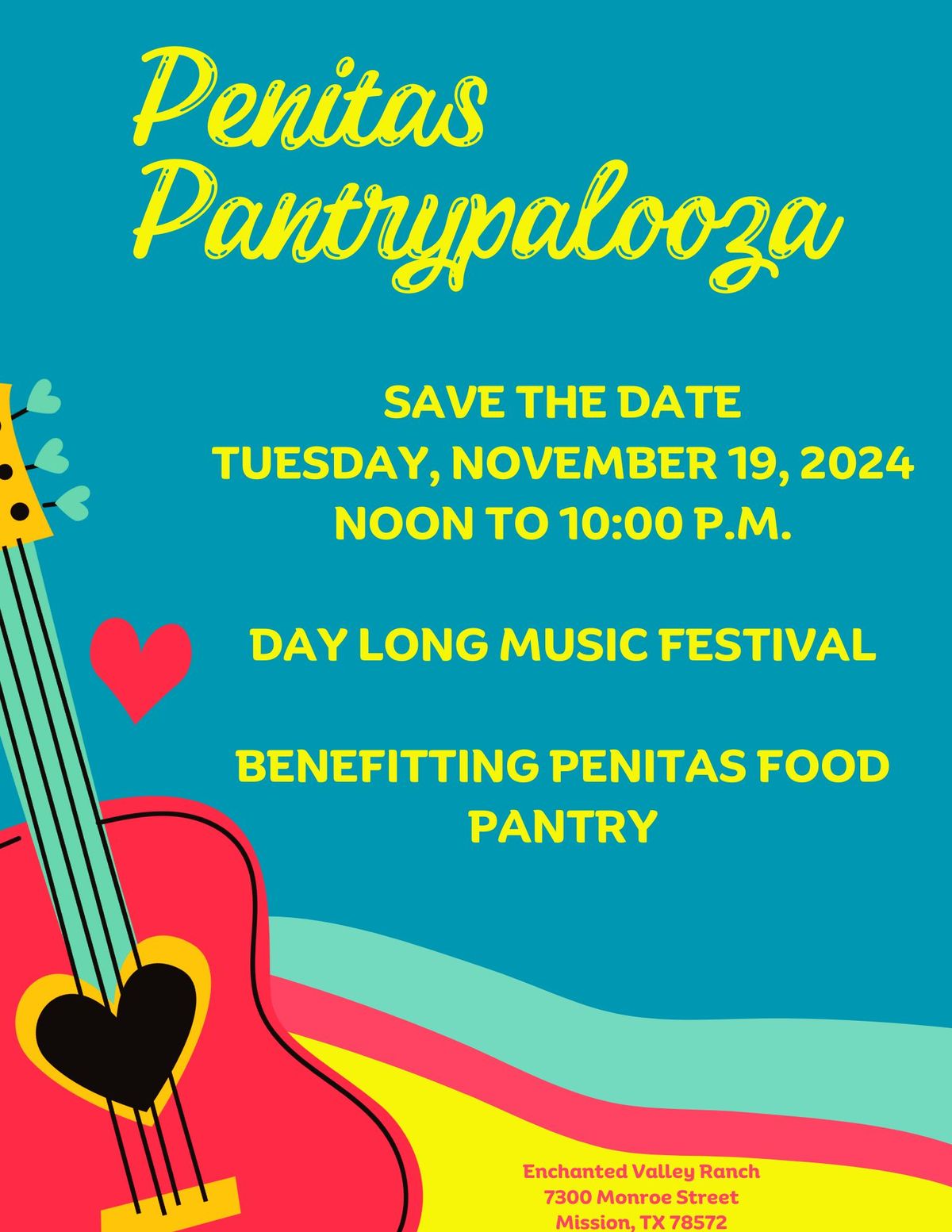 Penitas Pantrypalooza - Benefitting Penitas Food Pantry