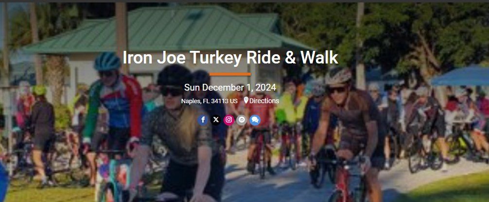 20th Annual Iron Joe Turkey Ride and Walk