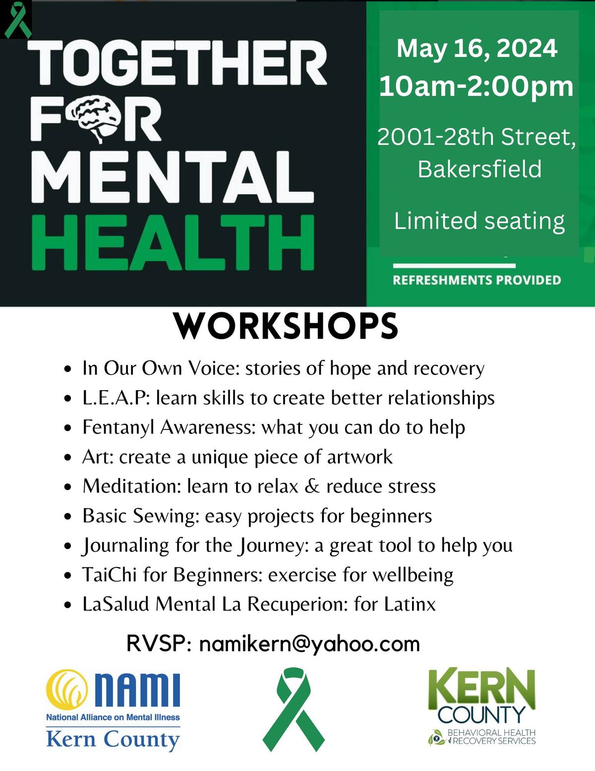 Mental Health Workshops