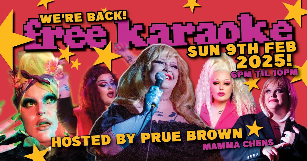 FREE KARAOKE @ Mamma Chen's hosted by Prue Brown