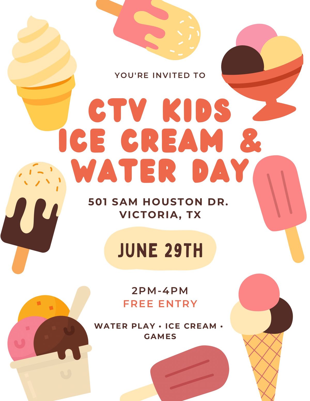CTV Kids Ice Cream & Water Day