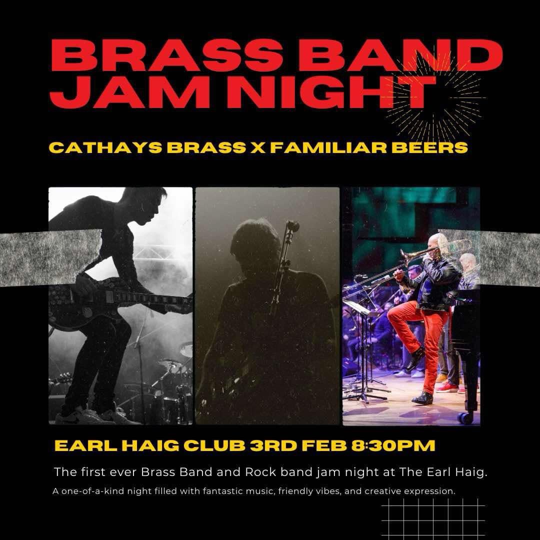 Monday Jam Session - with Cathays Brass Band & Guests