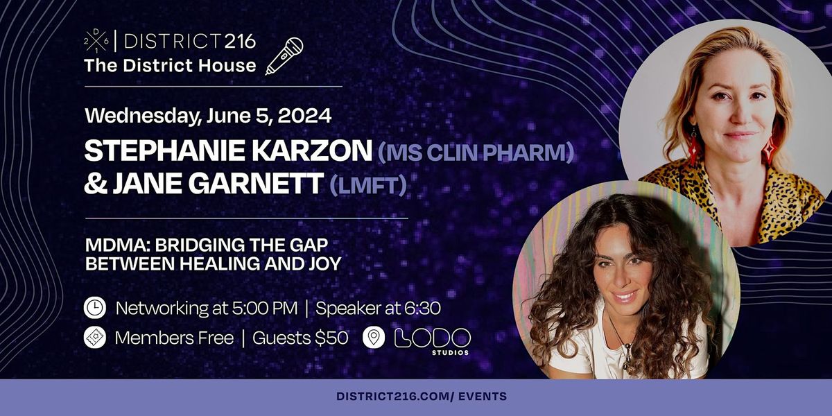 The District House (Wed. 6\/5 with Stephanie Karzon & Jane Garnett)