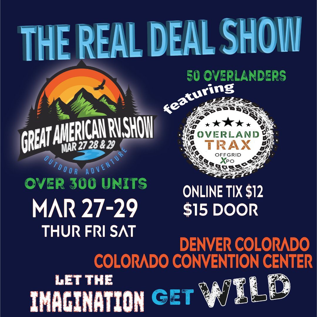 The Great American RV Show at Colorado Convention Center, Colorado ...