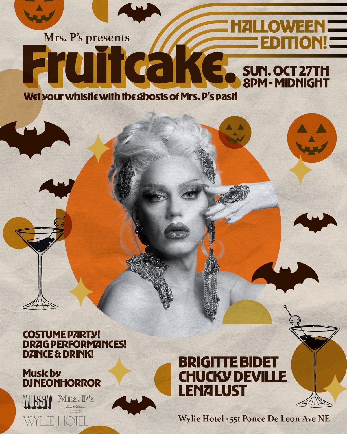 Mrs. P's Presents: FRUITCAKE (Halloween Edition)