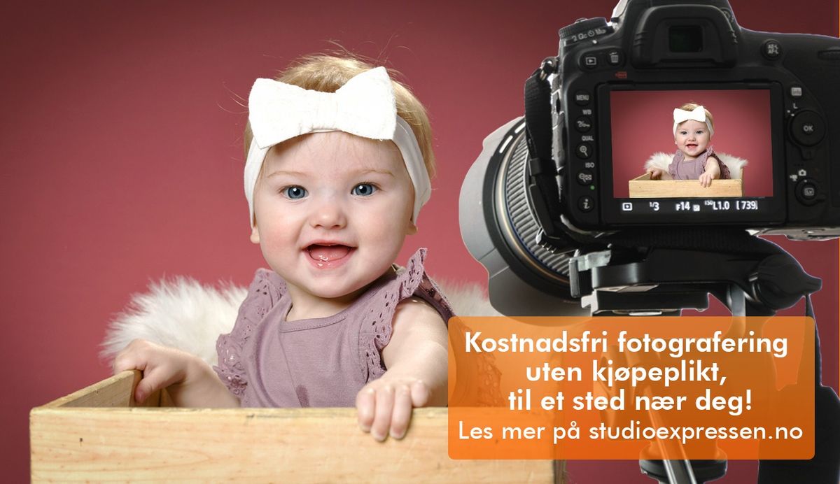 Kostnadsfri barnefotografering uten kj\u00f8psplikt p\u00e5 Alti Vinterbro