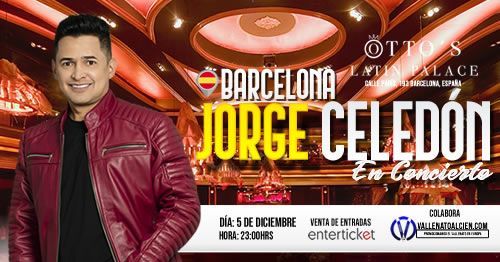 Jorge Celed\u00f3n de concierto en Barcelona