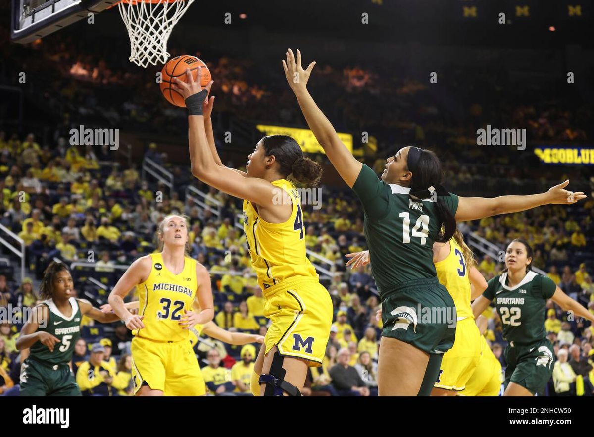 Michigan Wolverines Women's Basketball vs. Michigan State Spartans