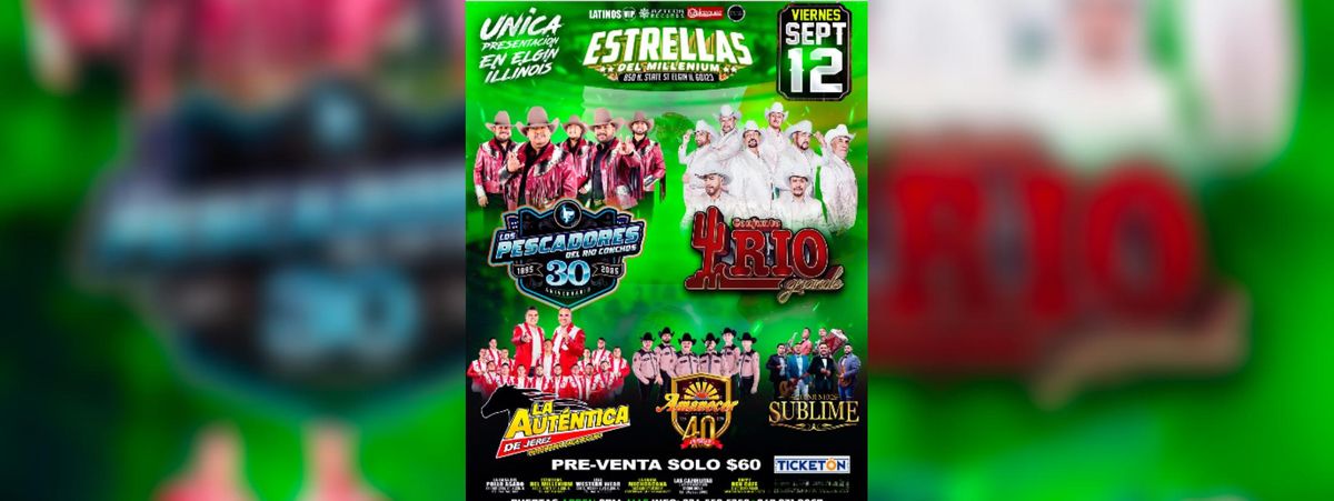 LOS PESCADORES ,CONJUNTO RIO GRANDE , LA AUTENTICA ELGIN
