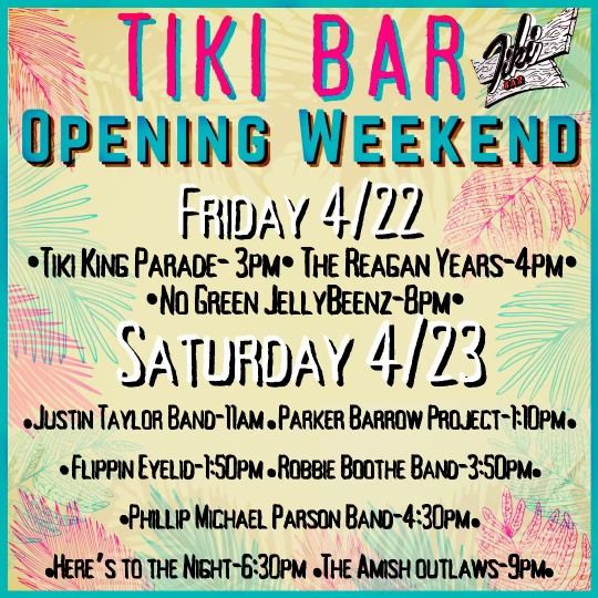 42nd Annual Opening Weekend - Tiki Bar Solomons MD!!