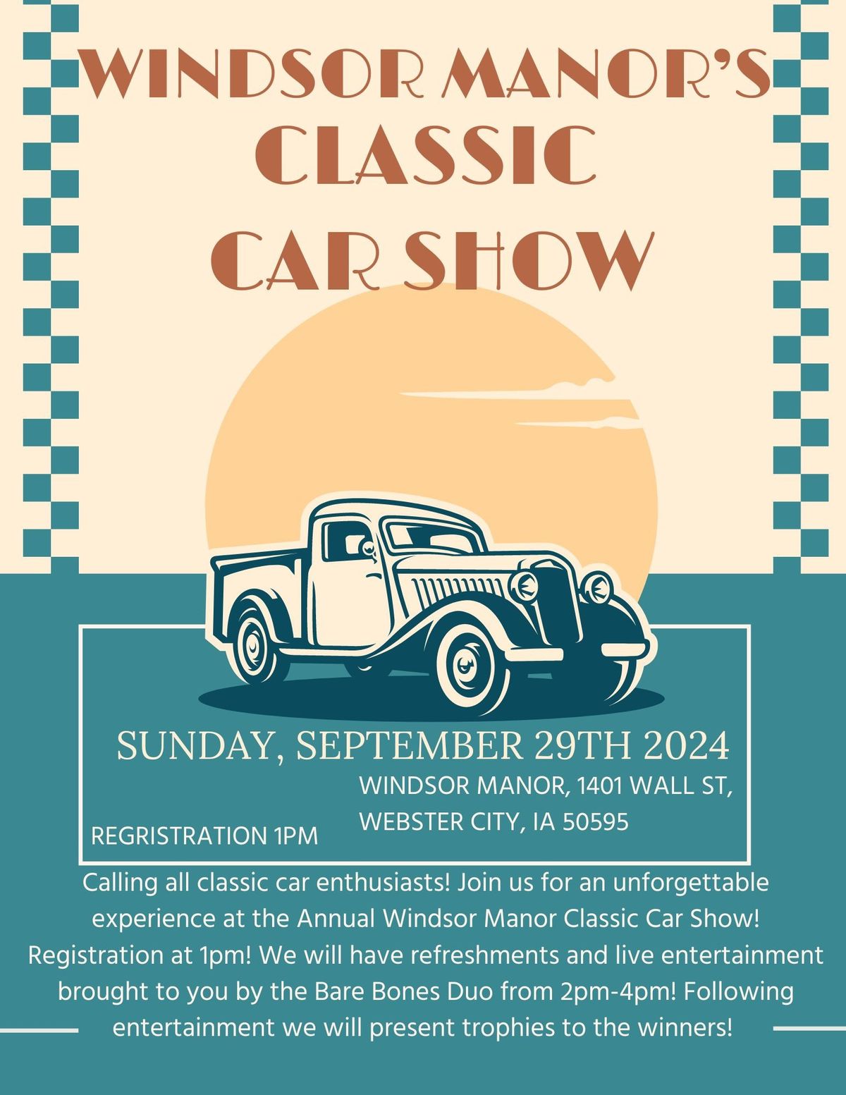 Windsor Manor Classic Car Show