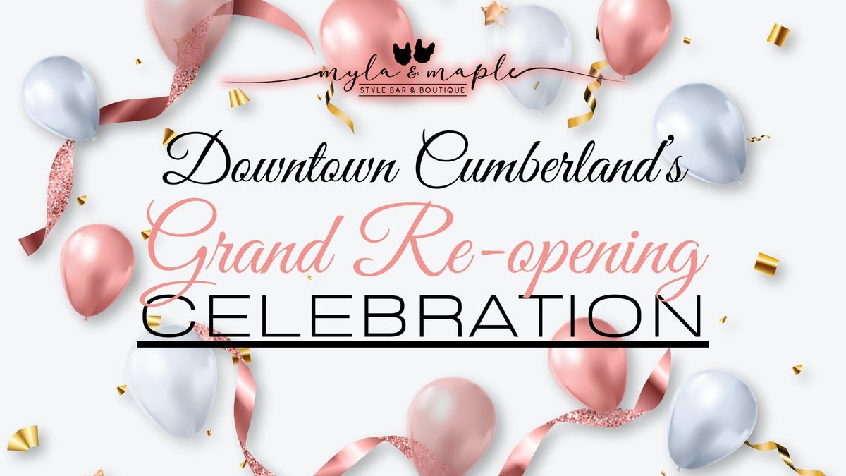 Downtown Cumberland's Grand Re-opening Celebration