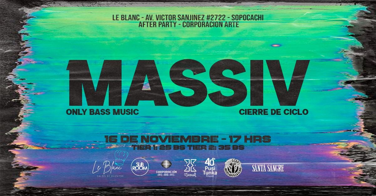 MASSIV 25 (CIERRE DE CICLO)