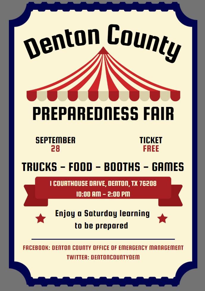 2nd Annual Denton County Preparedness Fair