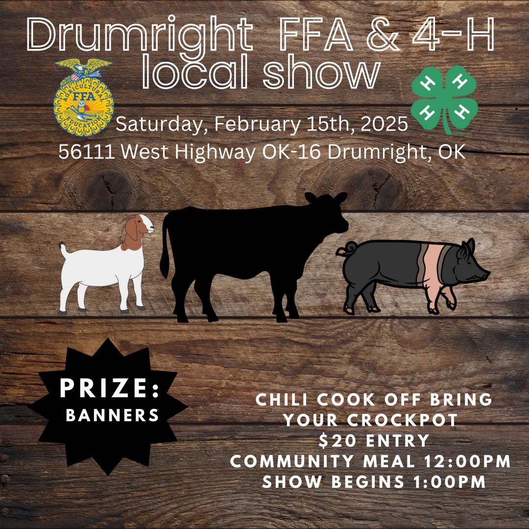 Drumright FFA & 4-H Local Show 