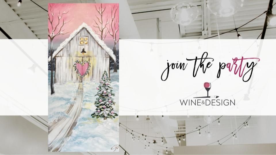 BRAND NEW! Dreamy Winter Barn | Wine & Design