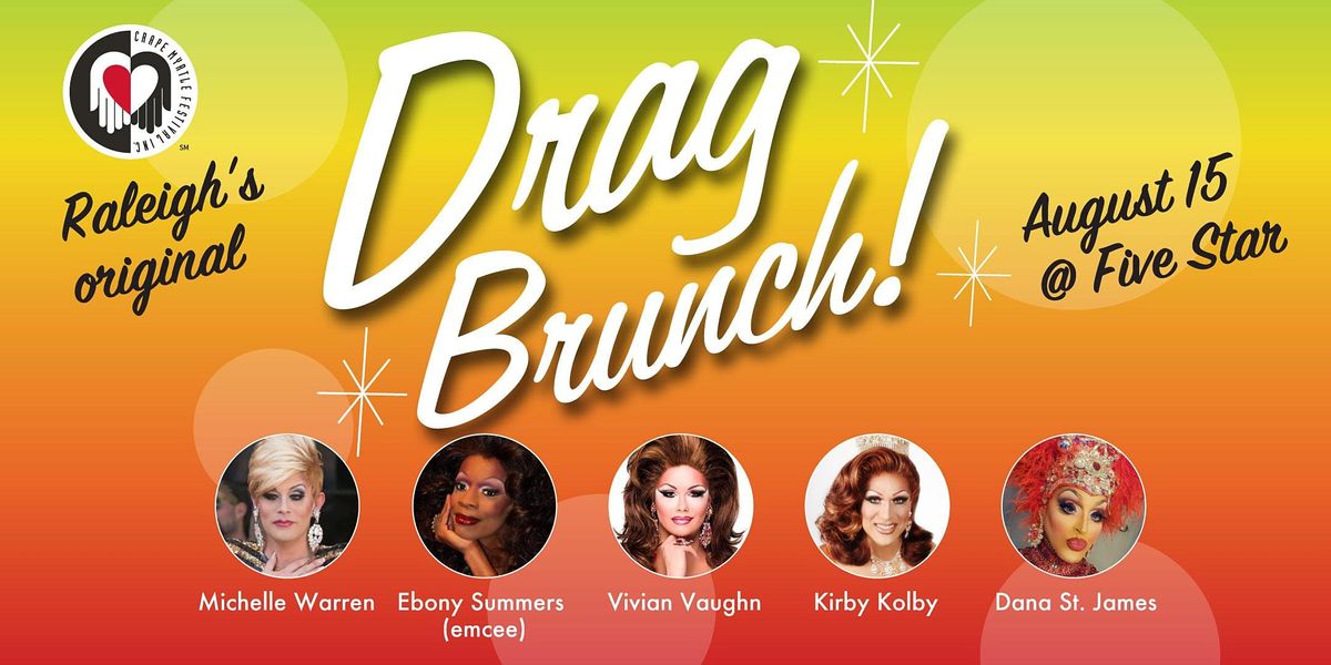 Drag Brunch, Five Star Restaurant, Raleigh, 15 August 2021