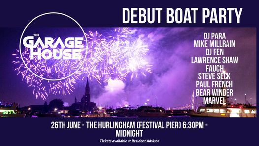 The Garage House-Boat Party