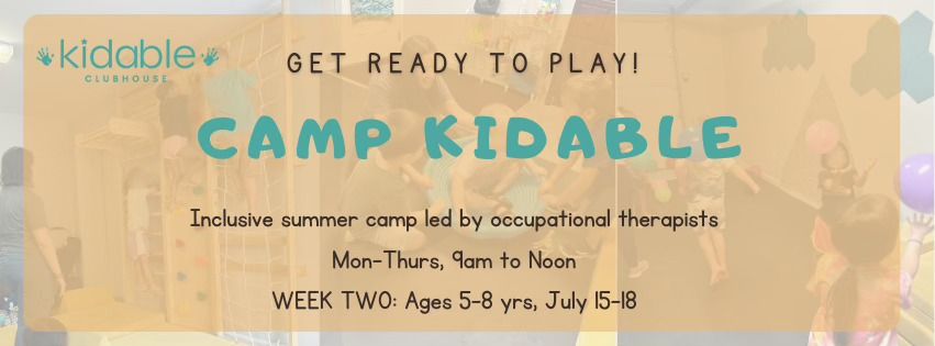 Camp Kidable: Week 2