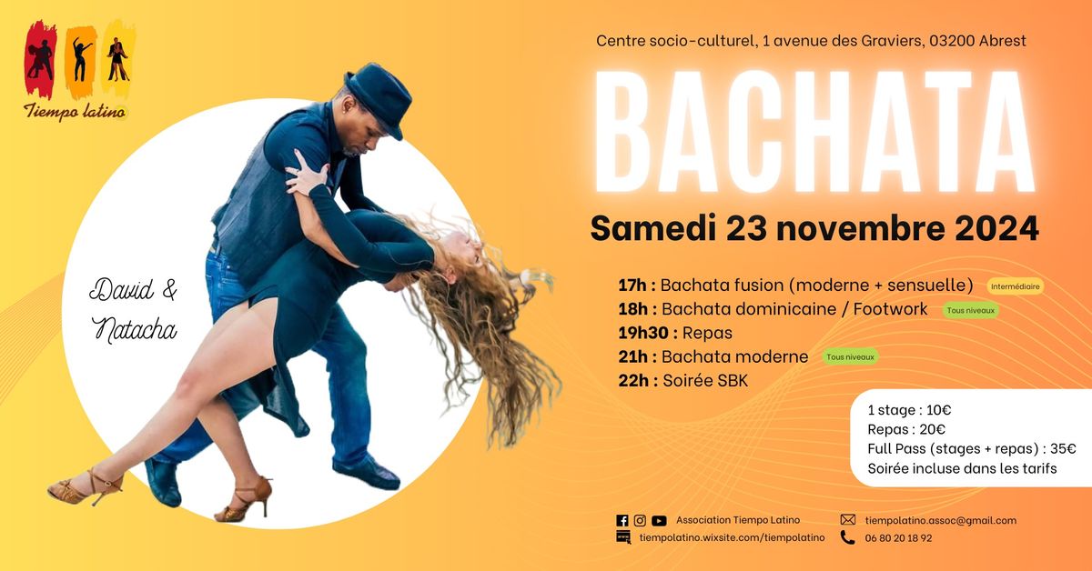 Stages de Bachata & Soir\u00e9e SBK