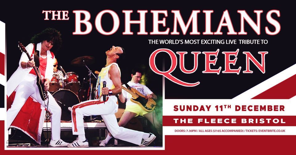 The Bohemians - A Tribute To Queen - Xmas Special @ The Fleece, Bristol 11\/12\/22