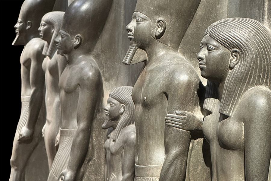 Free Hybrid Lecture: Rediscovering Sculptures of King Menkaure at the Giza Pyramids