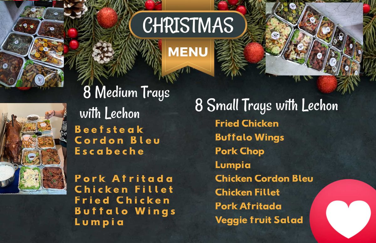 Twins Kitchenette's Christmas & New Year's Eve Food Packages